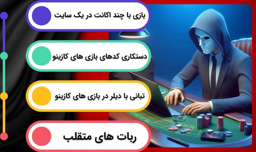 روش های تقلب در بازی های کازینویی